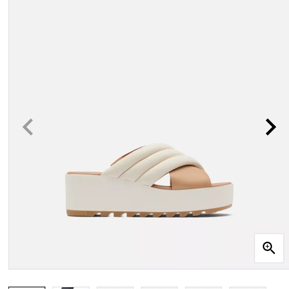 COPY - Sorel platform sandal, size 8.5